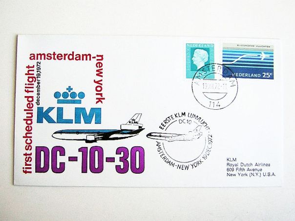 1972 New York KLM DC10-30 - (5317)